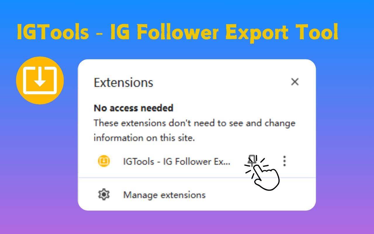 IGTools - IG Follower Export Tool