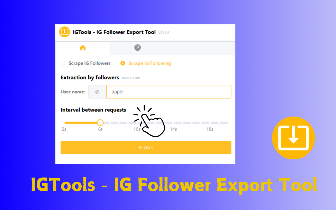 IGTools - IG Follower Export Tool